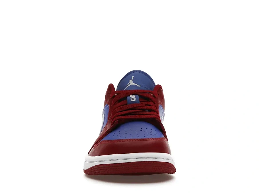 Фото № 2 с приближением к товару «‎Jordan 1 Low Pomegranate Medium Blue »