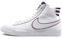 Фото № 1 с приближением к товару «‎Nike Blazer Mid White Blackened Blue Red Crush (W)»