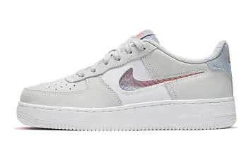 Nike Air Force 1 Low Gs 'Transparent White Swoosh' - 1
