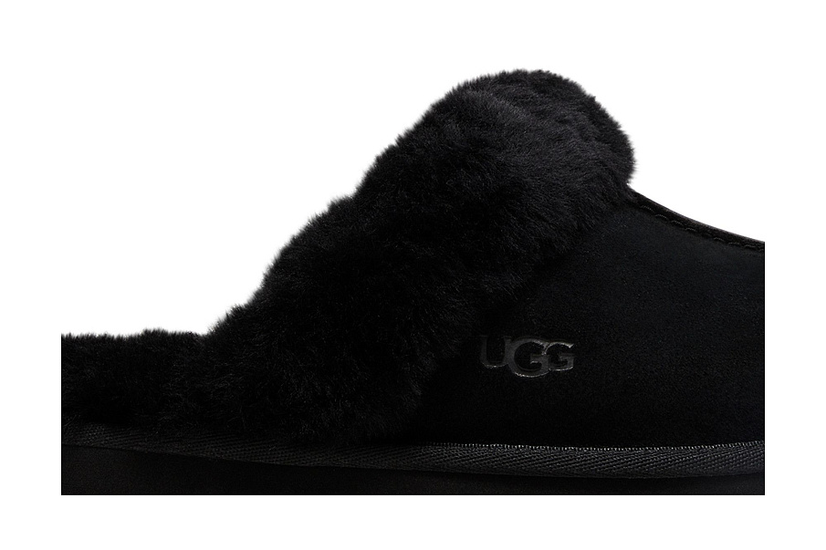 Фото № 3 с приближением к товару «‎UGG Women's Disquette Slipper Black (1122550-BLK)»