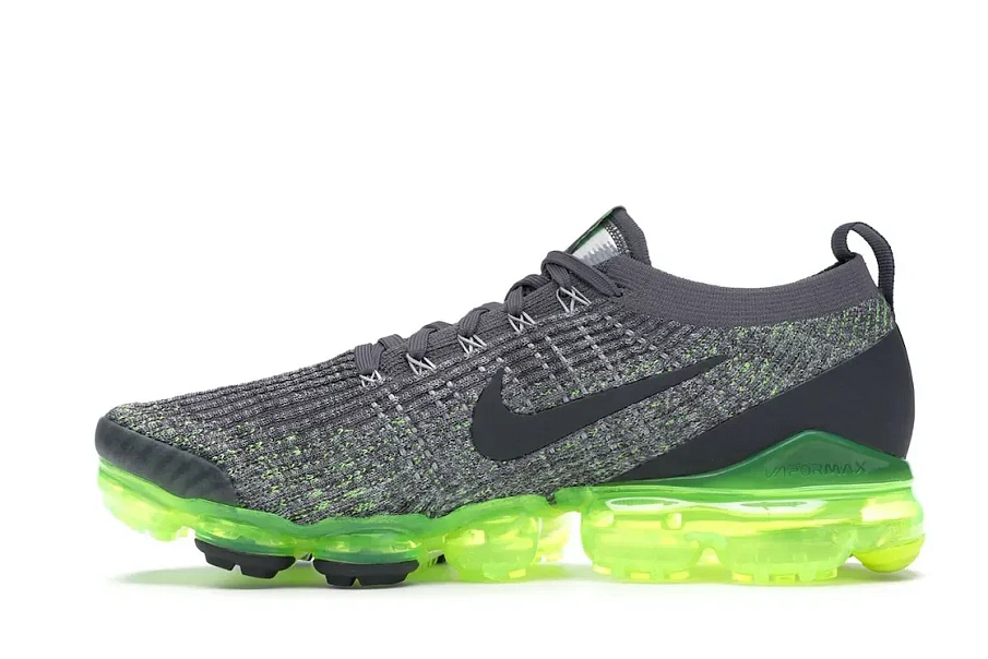 Фото № 3 с приближением к товару «‎Nike Air VaporMax Flyknit 3 Gunsmoke Volt»