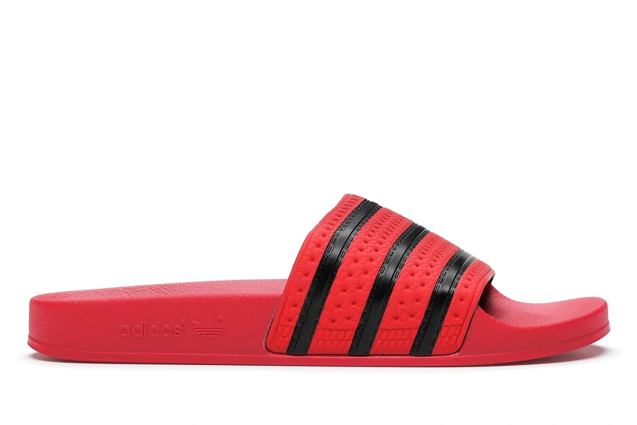 Фото № 1 с приближением к товару «‎adidas Adilette Real Coral Black-Real Coral»