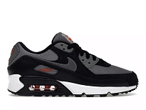 Фото № 1 с приближением к товару «‎Nike Air Max 90 Grey Black Red (2022)»