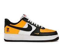 Фото № 1 с приближением к товару «‎Nike Air Force 1 Low 07 LV8 Black Gold Jersey Mesh»