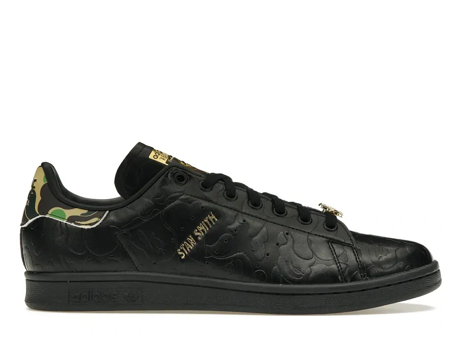 Фото № 1 с приближением к товару «‎adidas Stan Smith Bape 30th Anniversary Black»