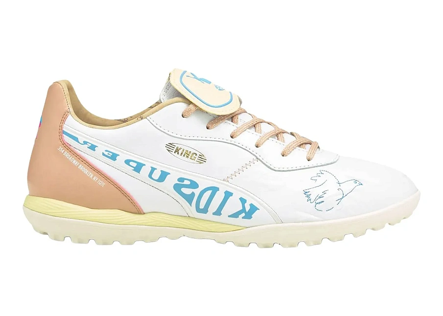 Фото № 1 с приближением к товару «‎Puma King TT KidSuper Studios Yellow Misty Rose»