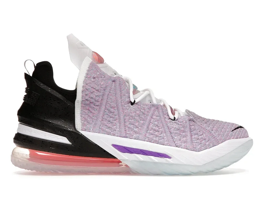 Фото № 1 с приближением к товару «‎Nike LeBron 18 Graffiti Blue Muti-Color»