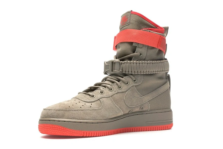 Фото № 4 с приближением к товару «‎Nike Sf Af1 Khaki Khaki-Rush Coral»