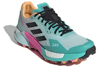 adidas Wmns Terrex Agravic Ultra Trail Running Shoes Blue - 4