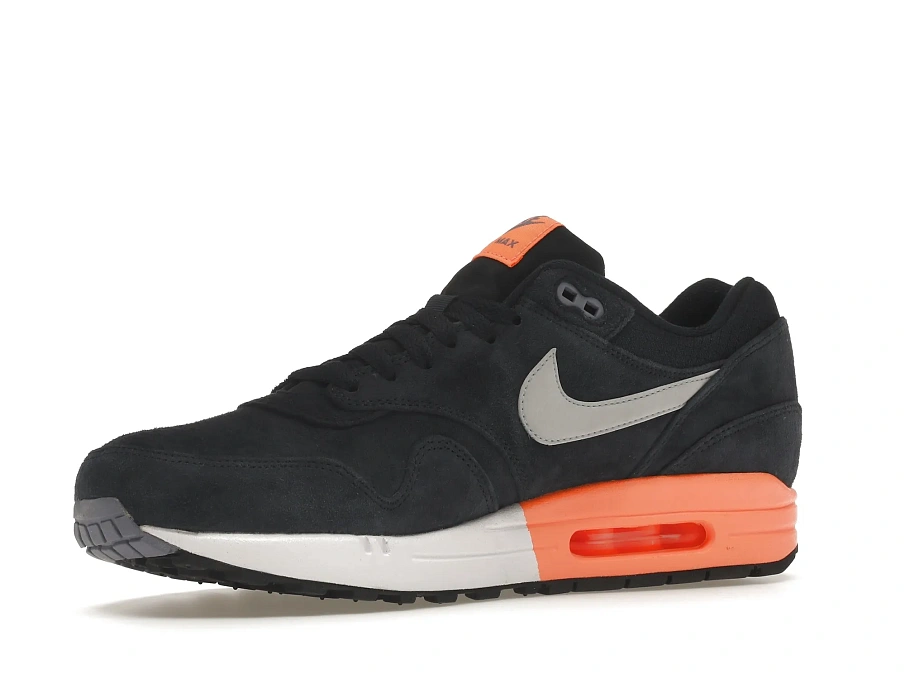 Фото № 4 с приближением к товару «‎Nike Air Max 1 Dark Obsidian Atomic Orange»
