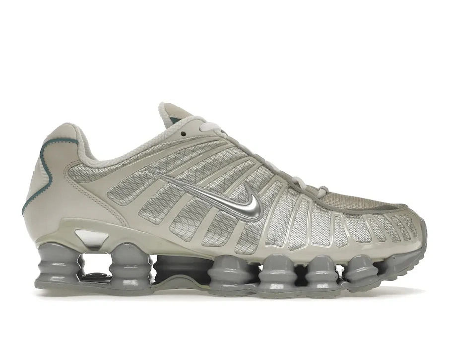 Фото № 1 с приближением к товару «‎Nike Shox TL Light Bone Metallic Silver Cool Grey»
