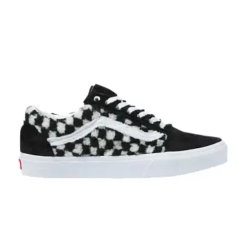Vans Old Skool Sherpa Checkerboard - Black - 1
