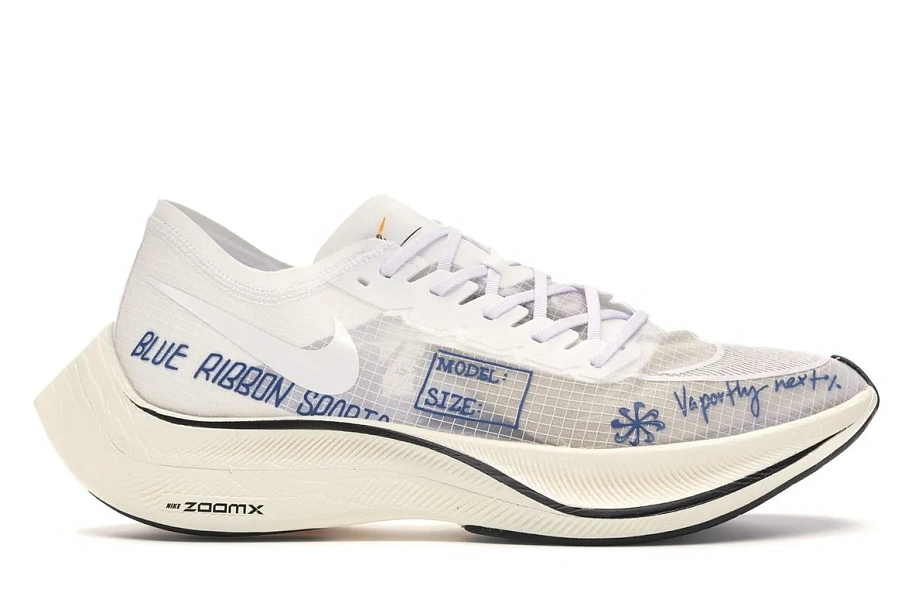 Фото № 1 с приближением к товару «‎Nike ZoomX Vaporfly Next% Blue Ribbon Sports White»