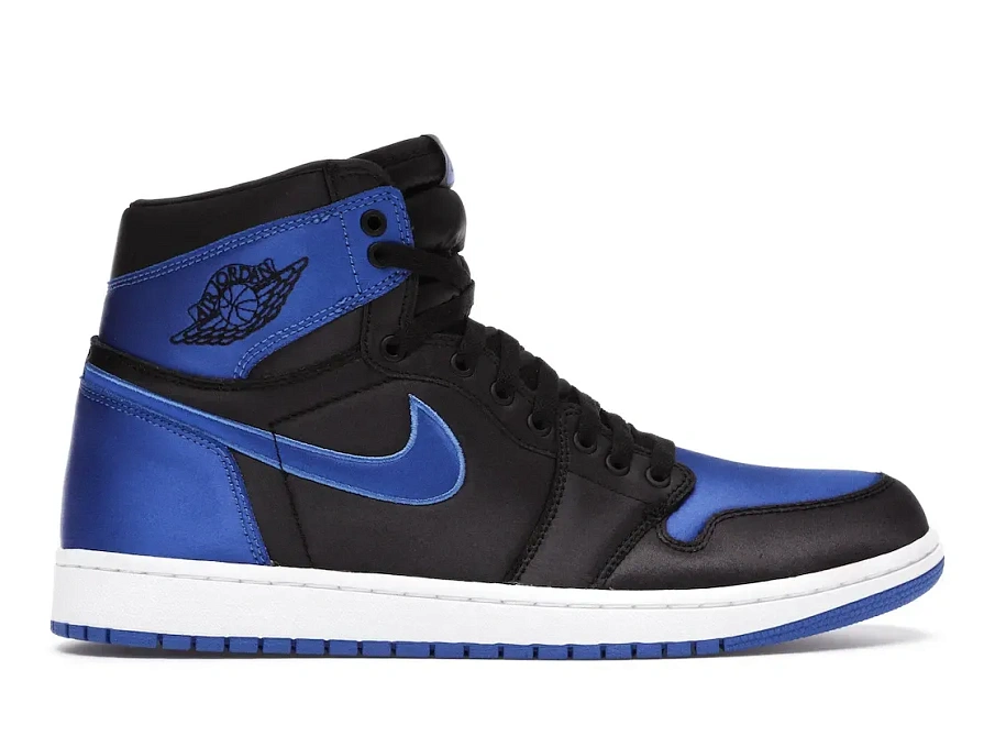 Фото № 1 с приближением к товару «‎Jordan 1 Retro High Satin Royal (Numbered)»