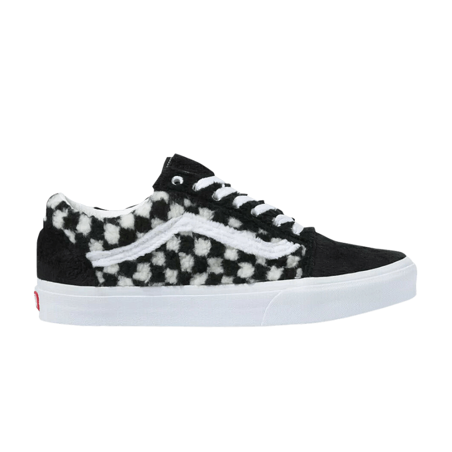 Фото № 1 с приближением к товару «‎Vans Old Skool Sherpa Checkerboard - Black»