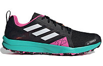 Фото № 2 с приближением к товару «‎adidas Terrex Speed Flow BlackPinkGreen»