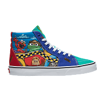Фото № 1 с приближением к товару «‎Sesame Street x Vans Sk8-Hi Oscars Taxi Service»