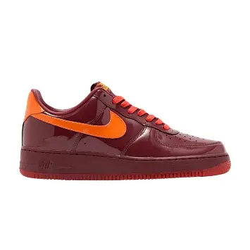 Nike Air Force 1 Low Patent Leather Dark Team Red - 1