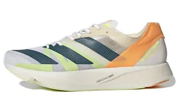 adidas Adizero Takumi Sen 8 Running Shoes GreyGreenOrange - 1