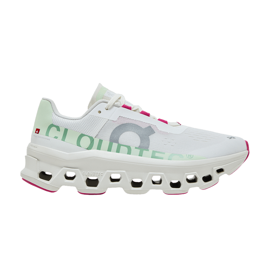 Фото № 1 с приближением к товару «‎Women's Cloudmonster White Lima»