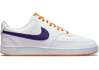 Фото № 1 с приближением к товару «‎Nike Court Vision Low White Light Curry Electric Purple»