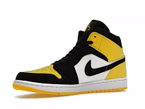 Фото № 6 с приближением к товару «‎Jordan 1 Mid Yellow Toe Black»