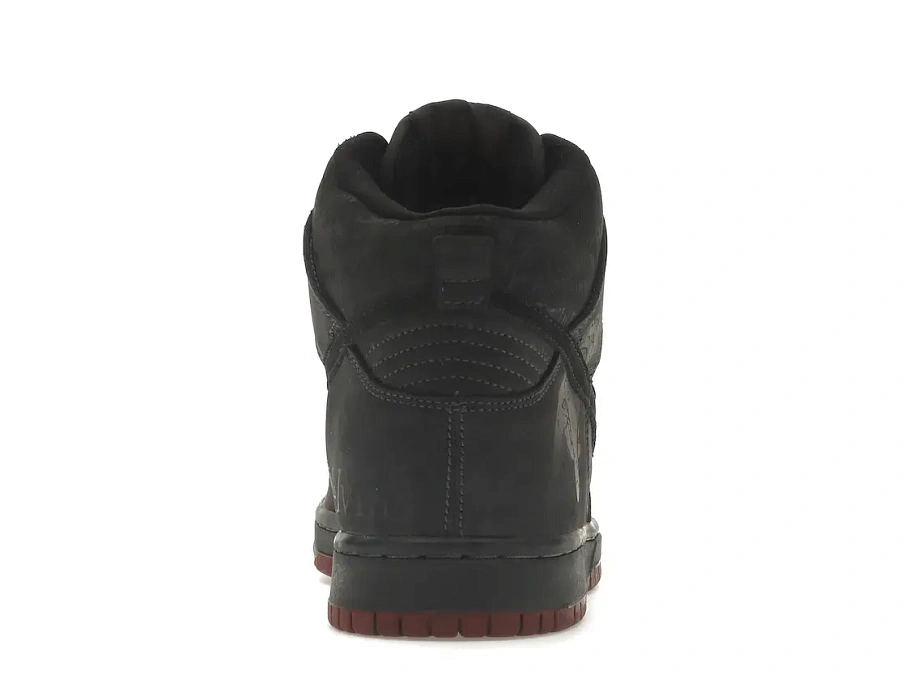 Фото № 4 с приближением к товару «‎Nike SB Dunk High Melvins (Black)»