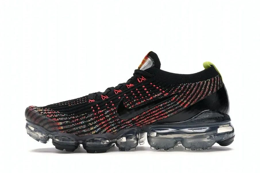 Фото № 3 с приближением к товару «‎Nike Air VaporMax Flyknit 3 Black Multi-Color »