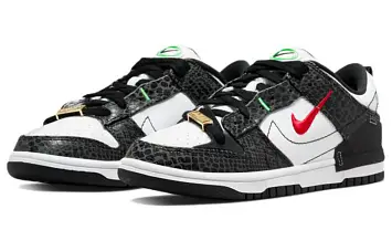 Nike Dunk Low Disrupt 2 Skate Shoes BlackWhiteGreen - 3