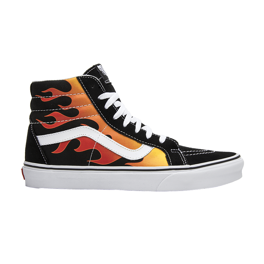 Фото № 1 с приближением к товару «‎Vans Sk8-Hi Reissue Flames»