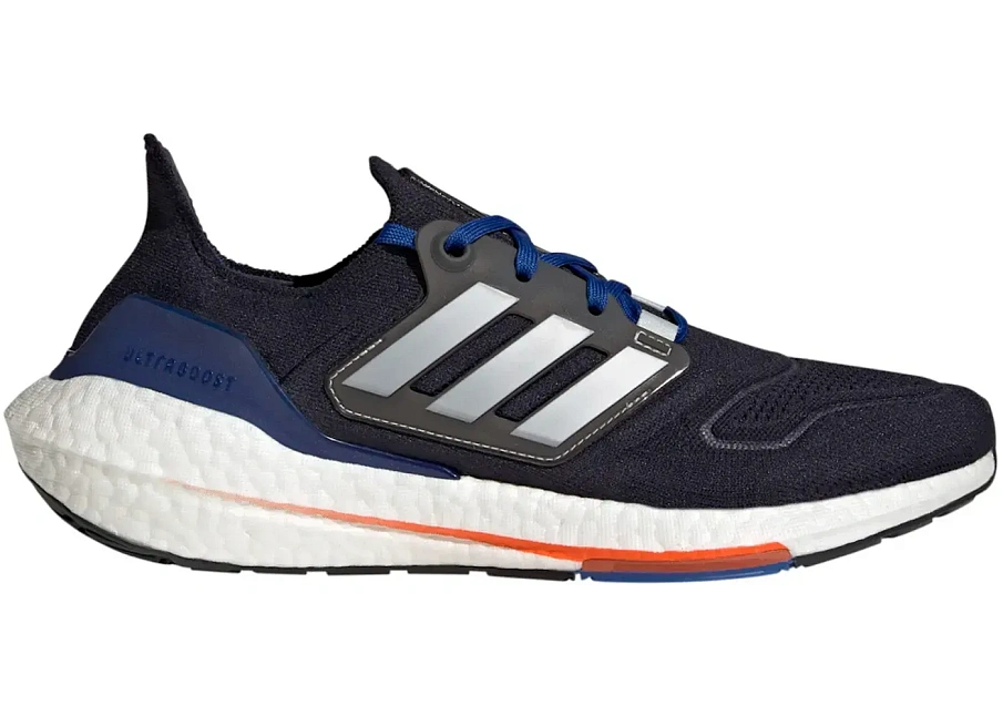 Фото № 1 с приближением к товару «‎adidas Ultra Boost 22 Legend Ink Royal Blue Orange»