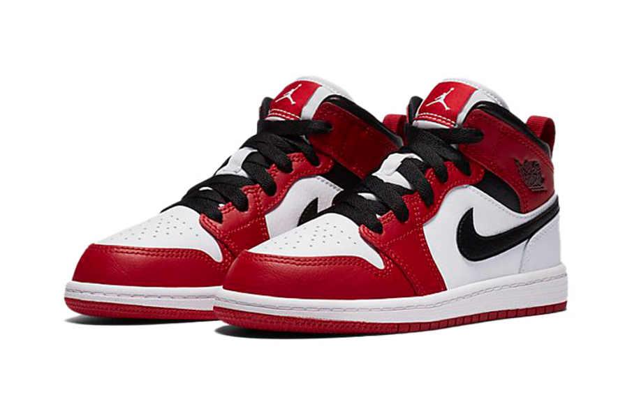 Фото № 3 с приближением к товару «‎Nike Air Jordan 1 Mid PS Chicago»