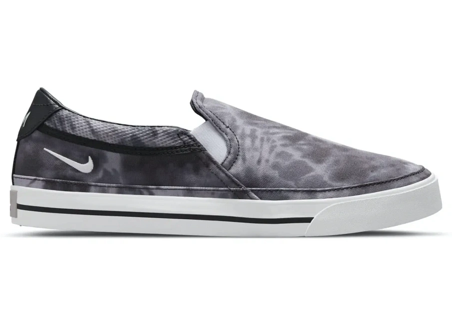 Фото № 1 с приближением к товару «‎Nike Court Legacy Print Tie-Dye Grey Fog»