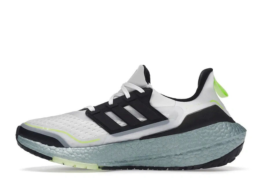 Фото № 3 с приближением к товару «‎adidas Ultra Boost 21 Cold.Rdy White Signal Green»