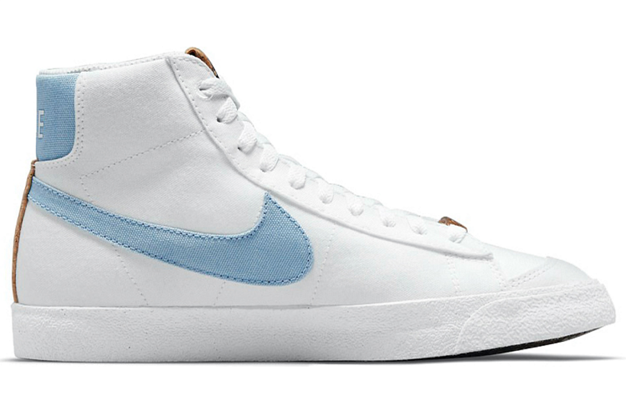 Фото № 2 с приближением к товару «‎Nike Blazer Mid'77 Running Shoes Indigo»
