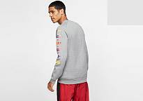 Фото № 2 с приближением к товару «‎Nike Air Jordan Dna Fleece Crew Carbon Heather»