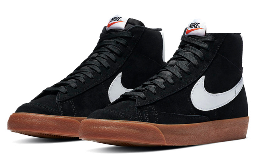 Фото № 3 с приближением к товару «‎Nike Blazer Mid '77 Suede "Black Gum" BlackWhite»