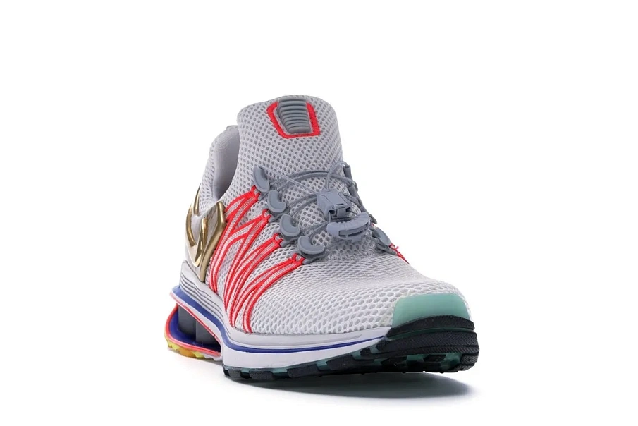 Фото № 2 с приближением к товару «‎Nike Shox Gravity Vast Grey Metallic Gold»
