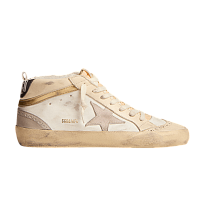 Фото № 1 с приближением к товару «‎Golden Goose Women's Mid Star Light Grey Gold»
