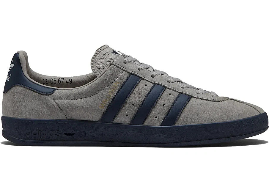 Фото № 1 с приближением к товару «‎adidas Mallison SPZL Light Onix Night Navy»