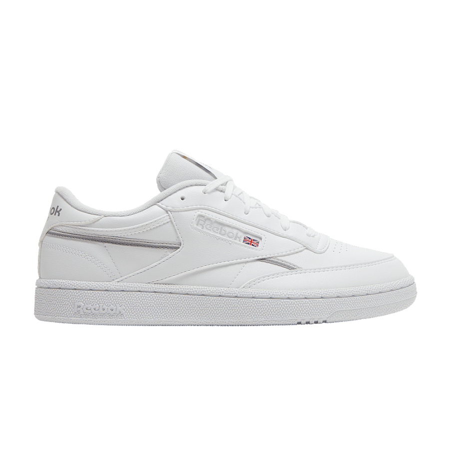 Фото № 1 с приближением к товару «‎Reebok Club C 85 Vegan White Grey»
