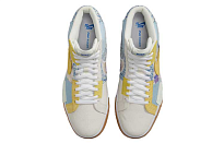 Фото № 4 с приближением к товару «‎Nike SB Zoom Blazer Mid Premium "Paisley" Skate Shoes Light-Blue»