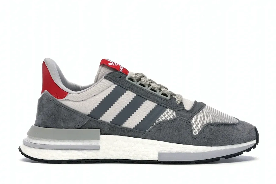 Фото № 1 с приближением к товару «‎adidas ZX 500 RM Grey Four Scarlet»