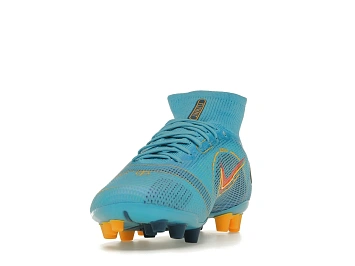 Nike Mercurial Superfly 8 Elite AG Chlorine Blue Laser Orange - 4