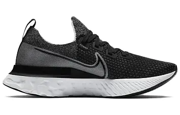 Nike React Infinity Run Flyknit BlackWhite - 2