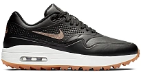 Фото № 1 с приближением к товару «‎Nike Air Max 1 Golf Black Metallic Red Bronze Gum »