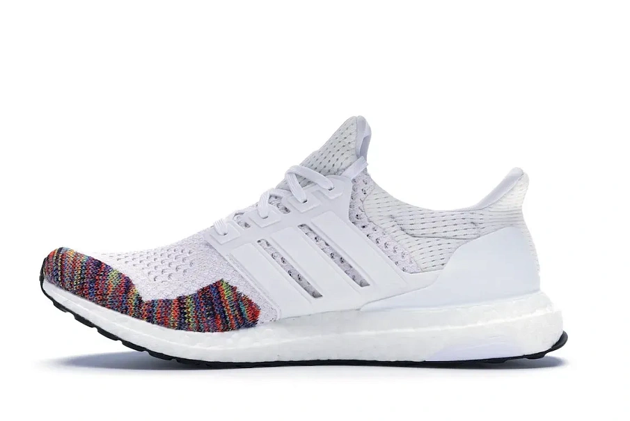 Фото № 3 с приближением к товару «‎adidas Ultra Boost 1.0 White Rainbow»