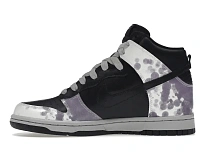 Фото № 3 с приближением к товару «‎Nike Dunk High Splatter Black White Purple »