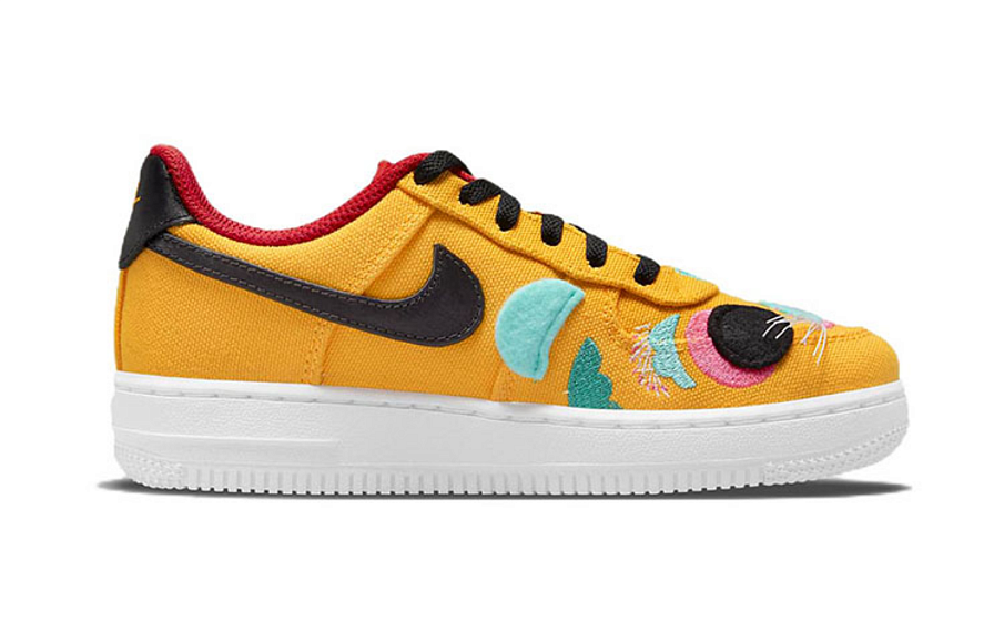 Фото № 2 с приближением к товару «‎(BP) Nike Air Force 1 LV8 Low-Top Sneakers Yellow»