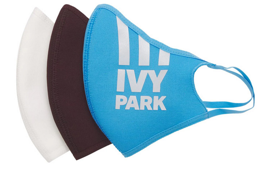 Фото № 1 с приближением к товару «‎adidas X IVY PARK Reflective Mask 3 Packs WhiteBlueDeep-Wine»